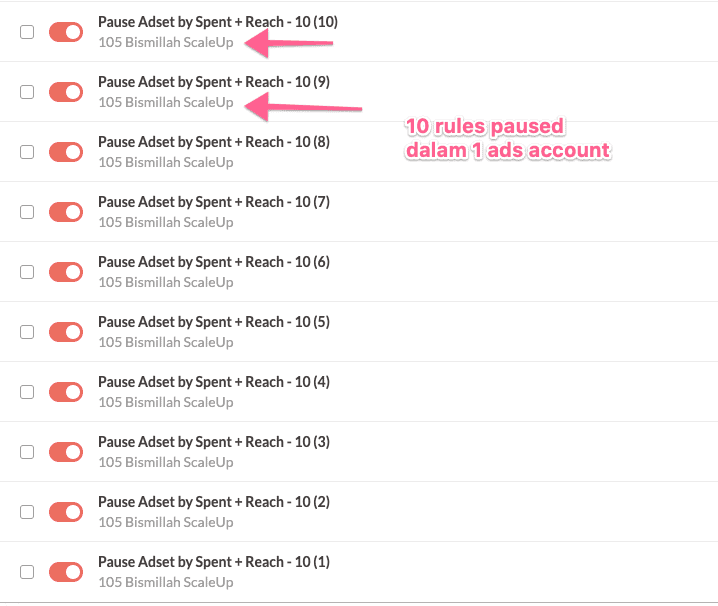 Cara Menggunakan Automations Rules Facebook
