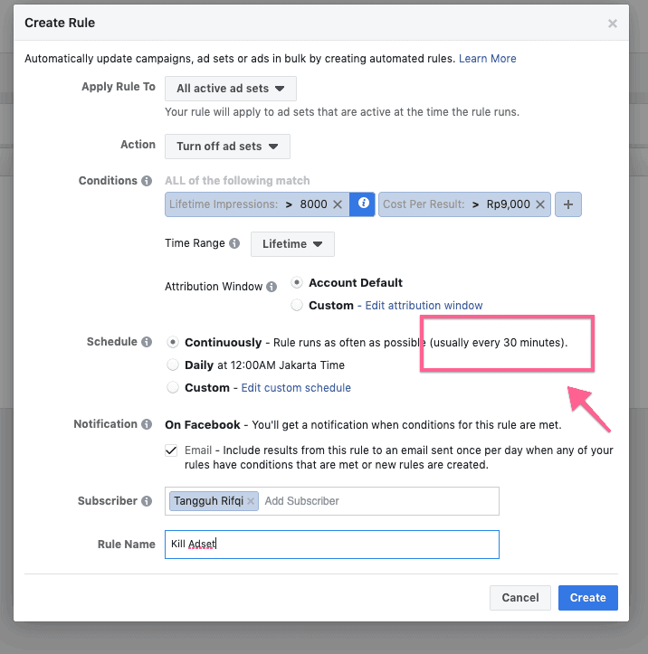 Cara Menggunakan Automations Rules Facebook